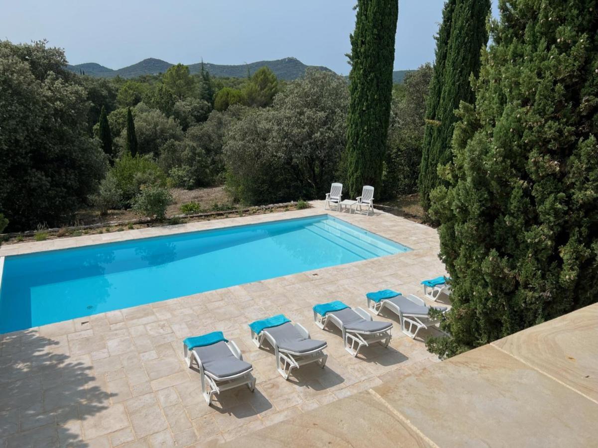 Luxurious Family House With Pool In Ardeche. Villa Les Vans Dış mekan fotoğraf