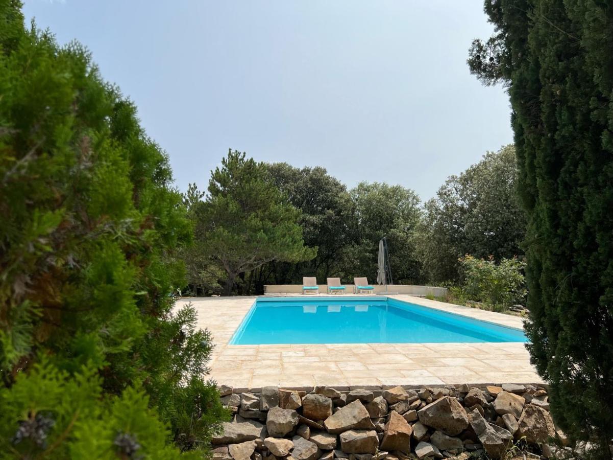 Luxurious Family House With Pool In Ardeche. Villa Les Vans Dış mekan fotoğraf