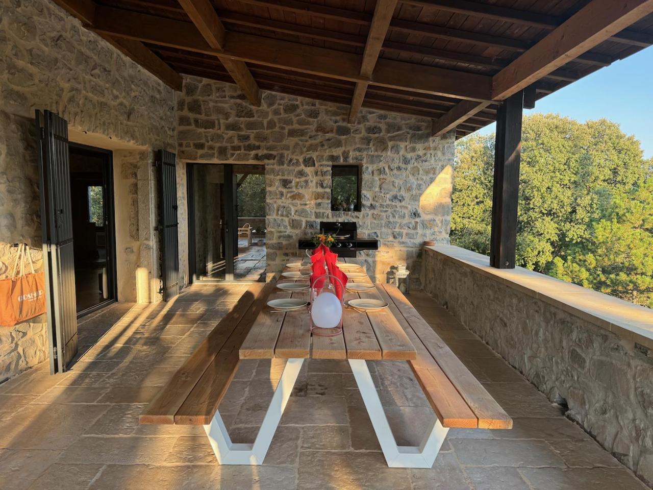 Luxurious Family House With Pool In Ardeche. Villa Les Vans Dış mekan fotoğraf