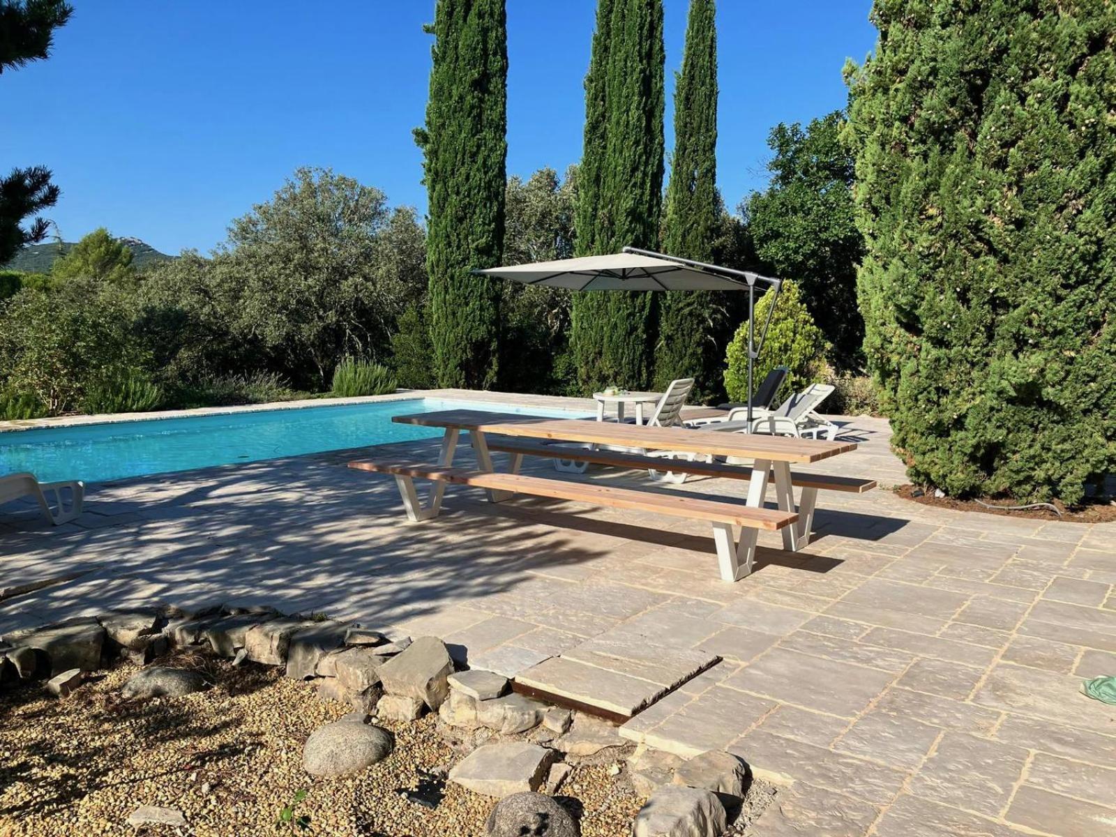 Luxurious Family House With Pool In Ardeche. Villa Les Vans Dış mekan fotoğraf